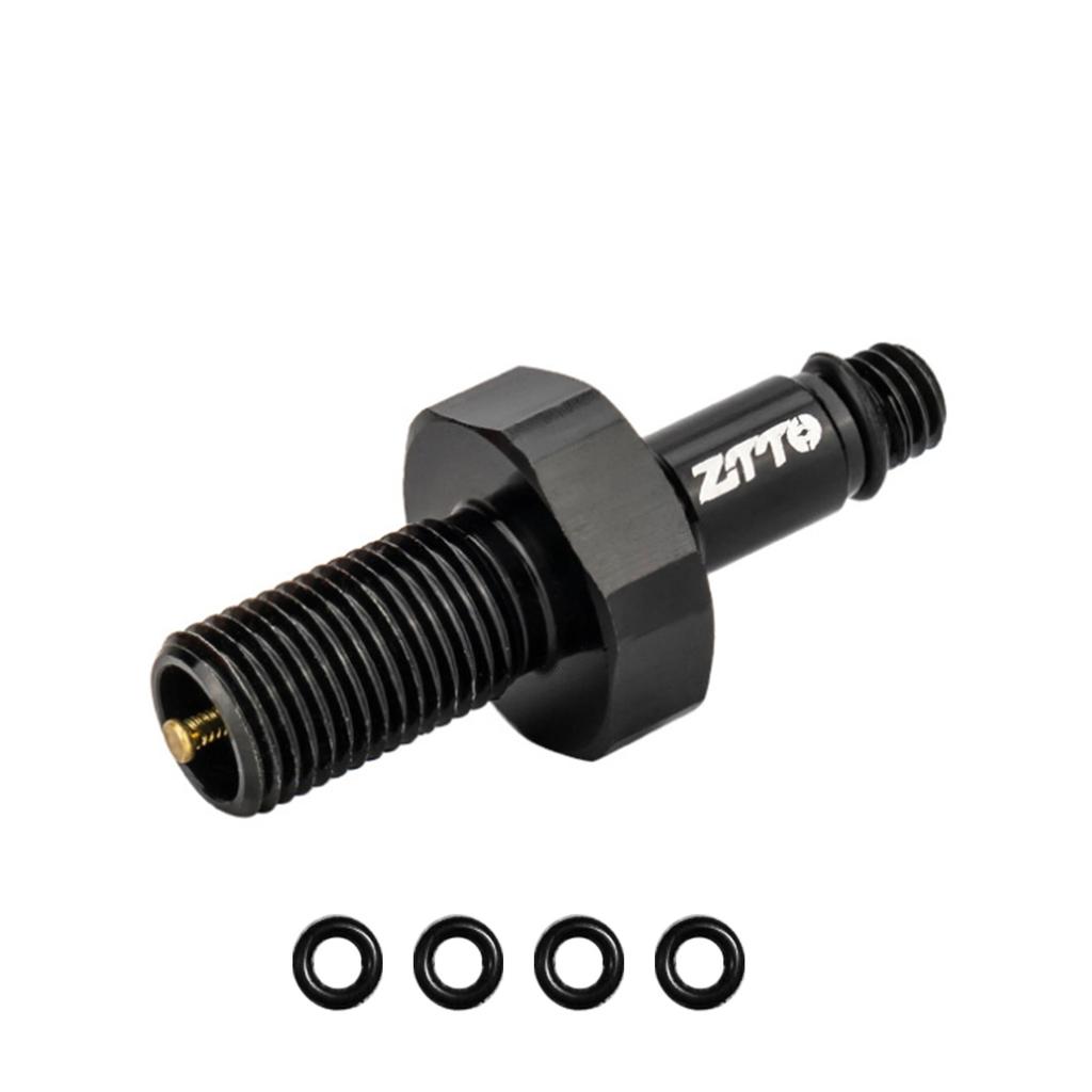 Bike Valve Adapter Conversion Tool Aluminum Alloy Rear Shock Absorber Inflatable Joint Bike Valve Adaptor Tool