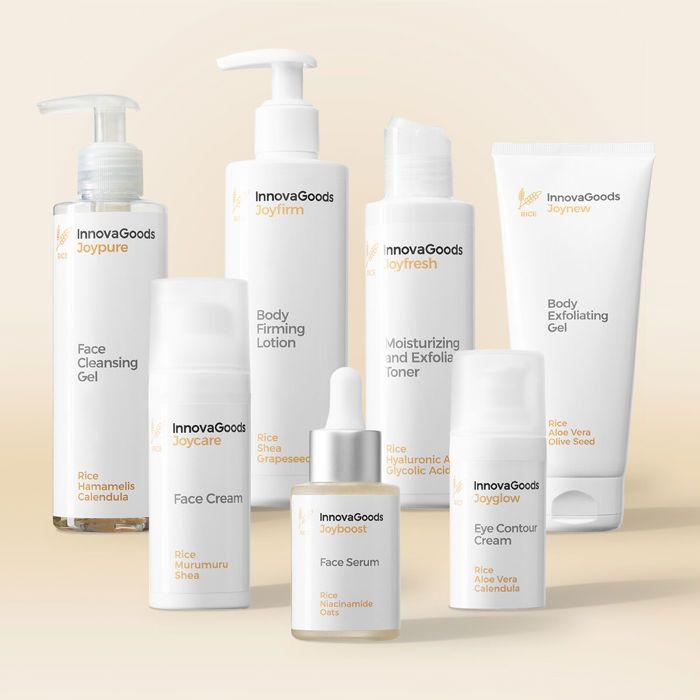 Cosmetic Set - INNOVAGOODS - Face and Body Routine - Vegan - Natural Ingredients - 7 Products