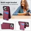 Compatible with iPhone 16 15 Pro, Magnetic Detachable Wireless Charging Two-in-one Card Slot Anti-drop Phone Case