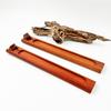Chinese-Style Agarwood & Sandalwood Incense Set: Minimalist Solid Wood Incense Holder, Stand, Tray, and Portable Retro Burner.
