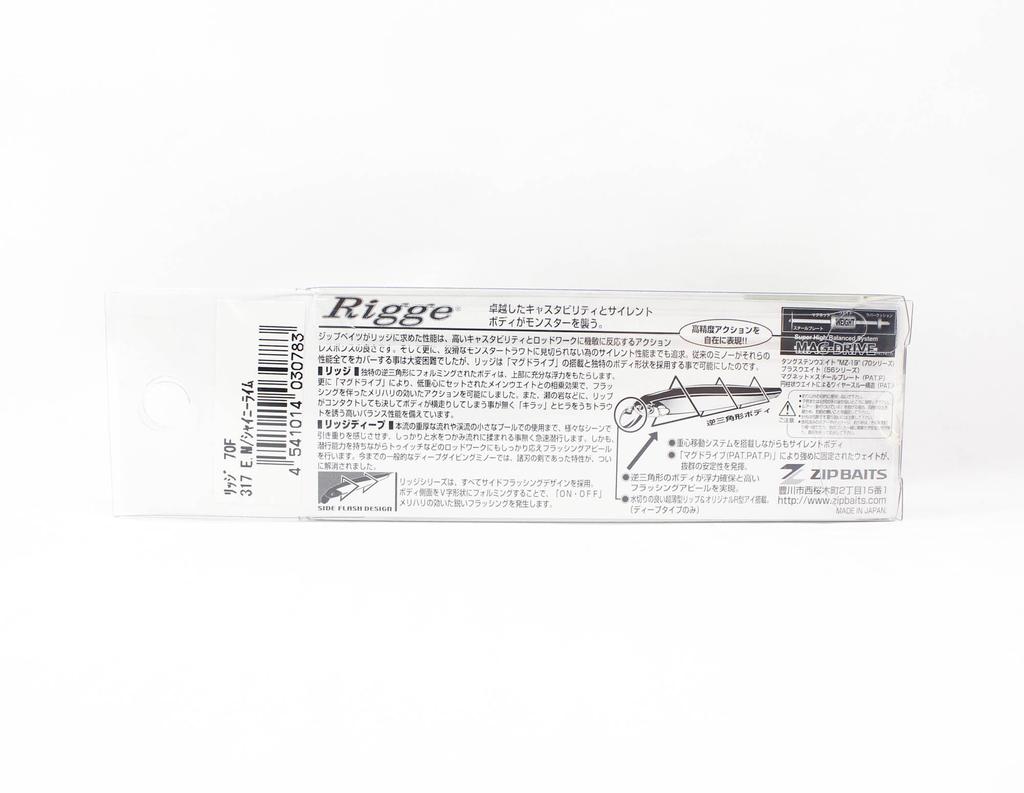 ZipBaits Plovoucí nástraha Rigge 70F 432 (0653)