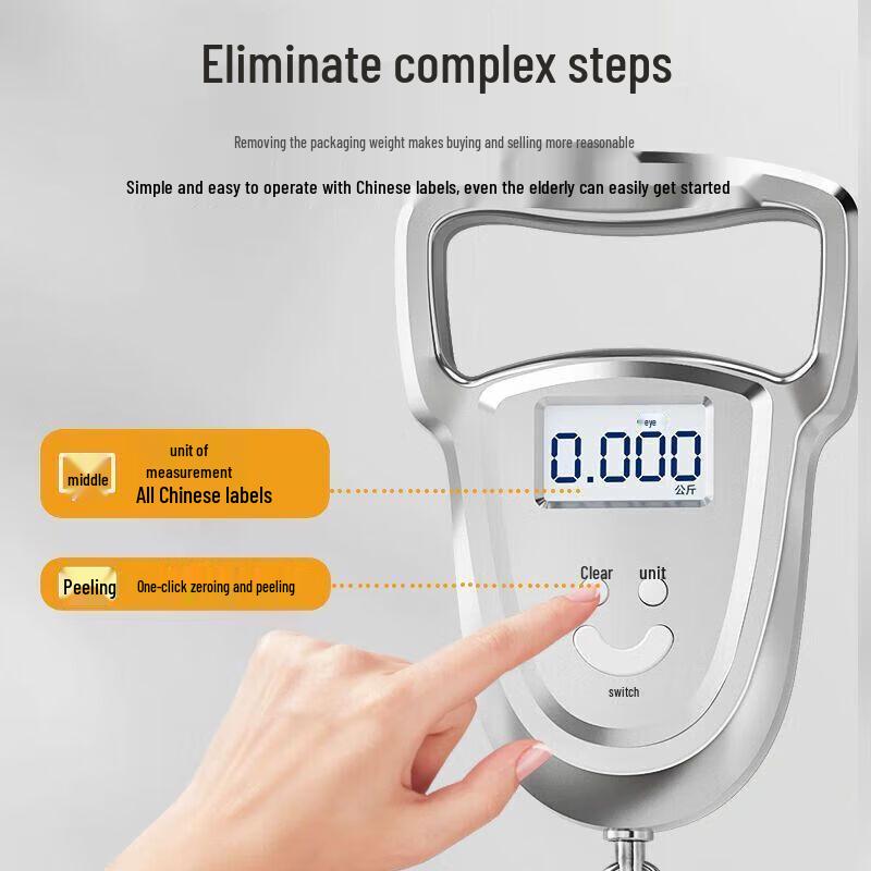 Portable Digital Hanging Scale