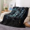 1PC Tom Clancy's Print Flannel Blanket, High quality Comfortable for All Seasons, Home Decor, Warmth and Comfort, Perfect for Christmas Gifts226