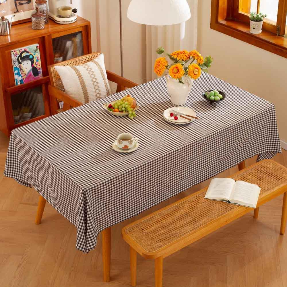 American Ins Small Plaid Tablecloth Coffee Table Cloth Tablecloth Table Picnic Cloth Pastoral Hotel Photo Fabric Manufacturer