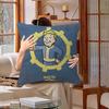 Game FFallouts Pillow Covers Cartoon Sofa Decorative Home Doublesided Printing Short Plush Cute Cushion Cover