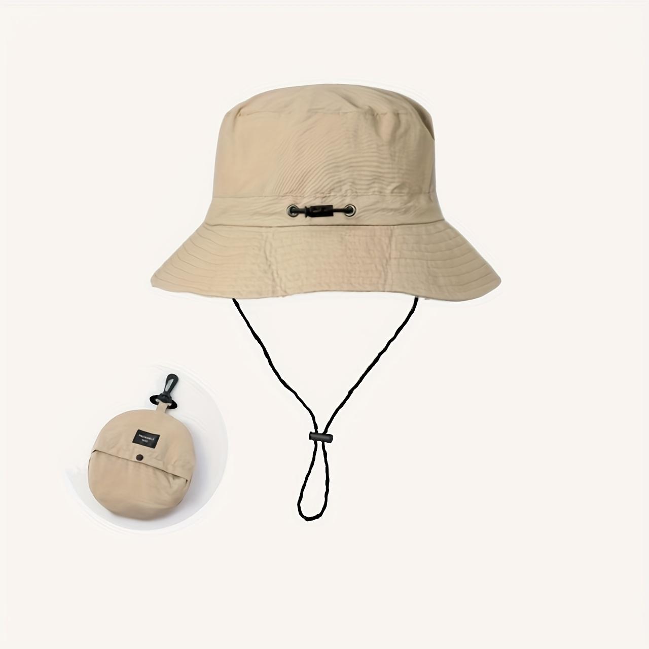 

Storable waterproof fisherman s hat, UV-resistant summer thin quick-drying sun hat, outdoor mountaineering sun protection hat One Size