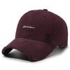 Embroidered Soft Top Baseball Cap for Unisex Sunshade Cap