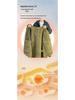 Men's Heavyweight Hooded Fleece Jacket - Winter Outdoor Warmth