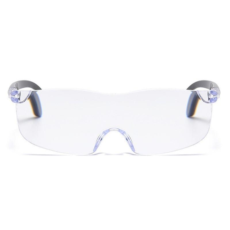 3X 5 8X 10X 12X Adjustable Magnification Eyeglass Frameless PC Frame For Detailed Work Sewing Repair
