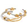 Moderne Edelstahl-Knoten-Armbandkette Verstellbarer Handgelenkschmuck Für Beide Geschlechter Stilvolles Design