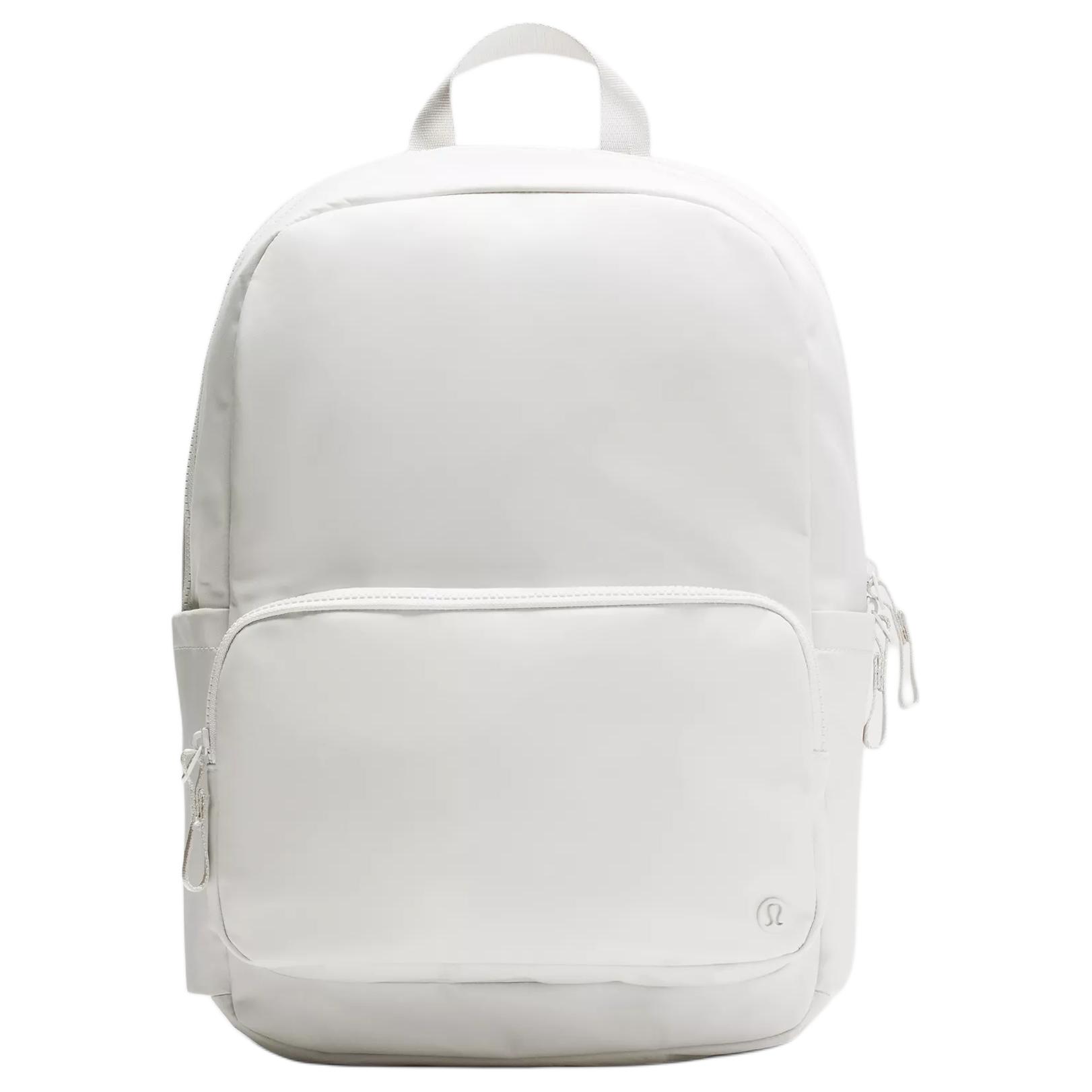 Lululemon X Weber Everywhere 22L Logo Nylon Backpack Unisex Backpack White LU9CMAS-071473 White