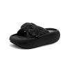 Thick-bottomed bow one-word women's 2025 summer new fashion versatile trend wear sandals casual cool slippers