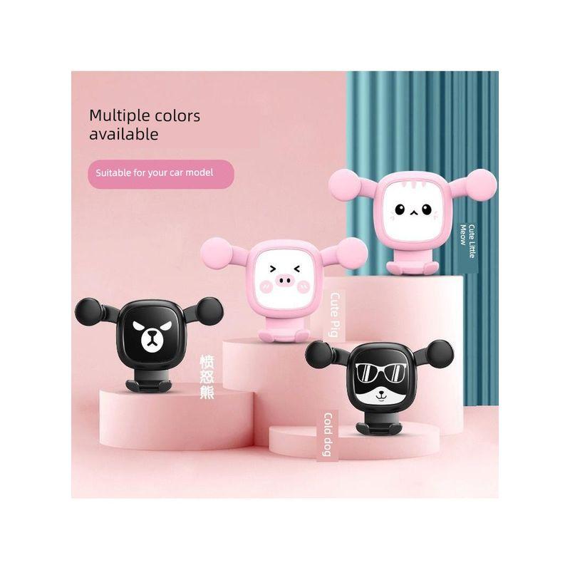 Car Phone Holder Directly Supplied by Anmu, Cartoon Creative Gift Car Phone Holder for Air Vent