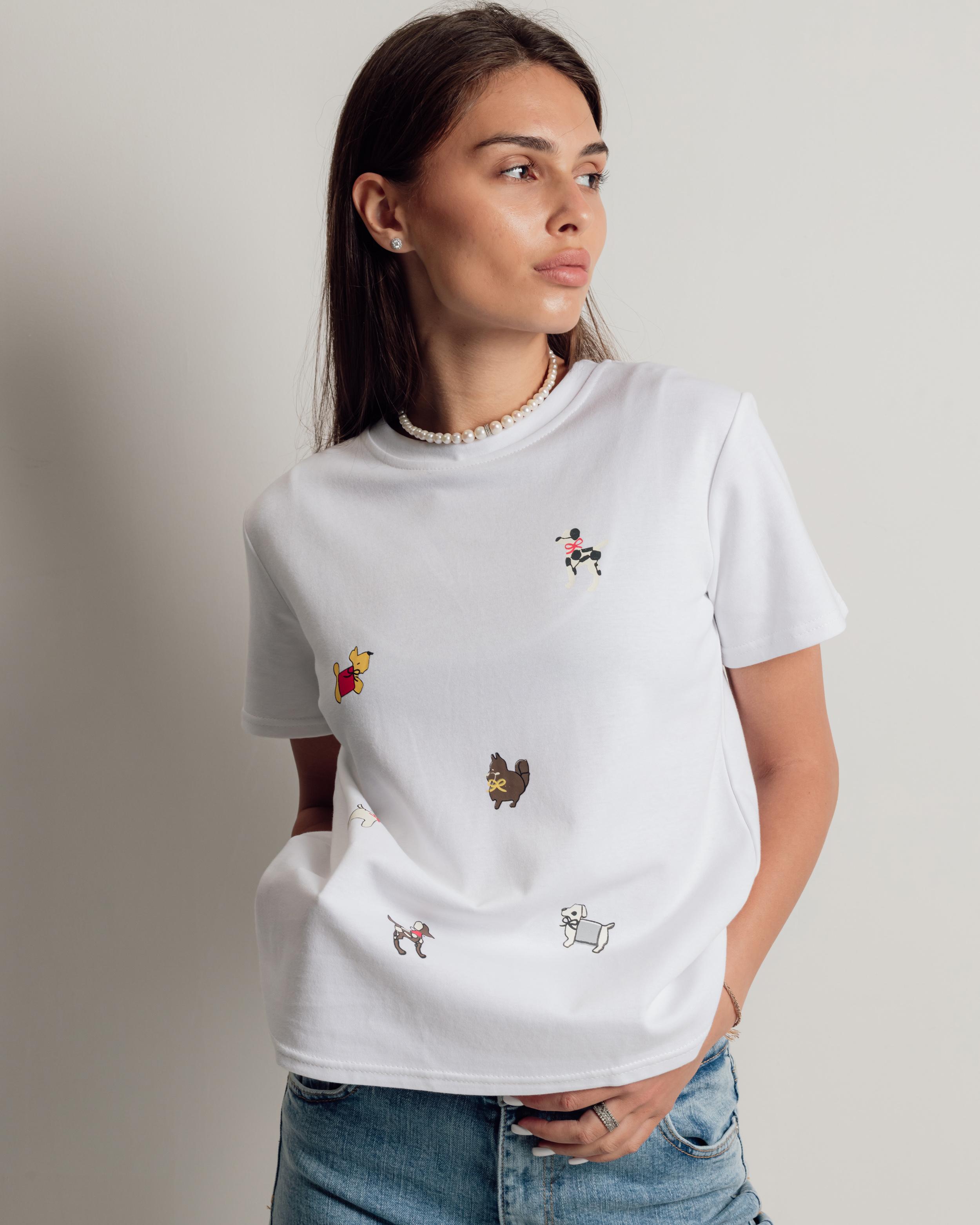 

Women s T-shirt 4446 white 1 білий