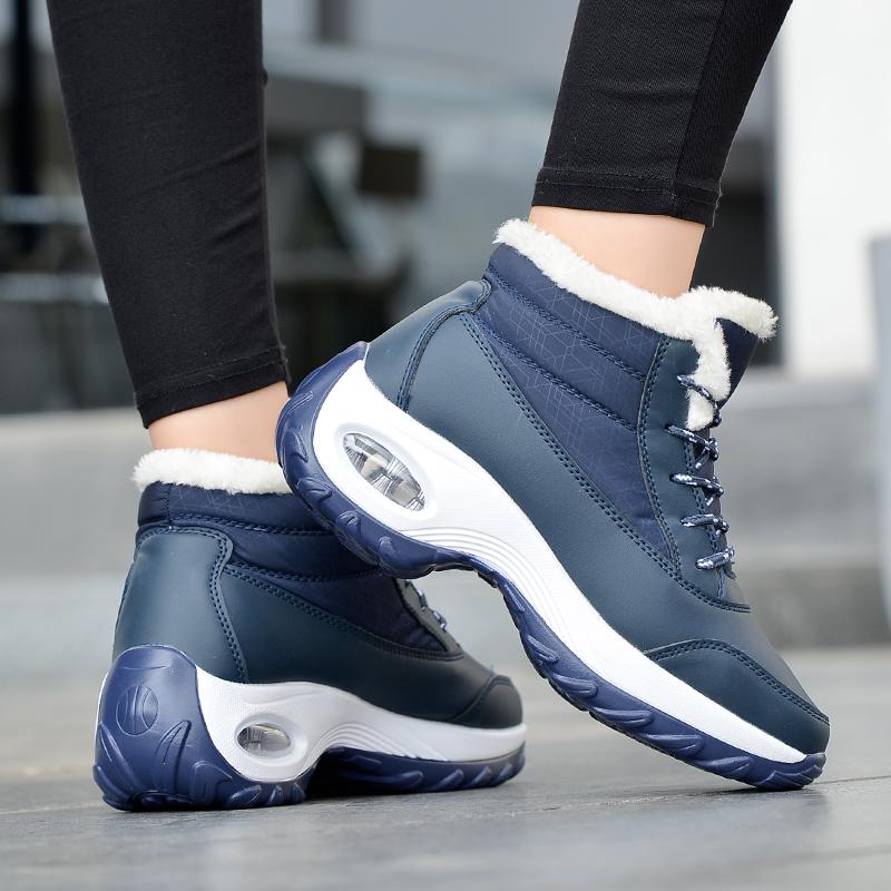 Zimní boty Dámské Sněhule Boty se vzduchovým polštářem Vysoké boty Vodotěsné Outdoorové boty