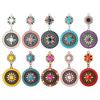 2026 New Arrival Bohemia Enameling Pendants for Women Earrings Necklaces Pendants Charms Jewelry Making DIY Jewelry Accessories