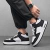 Men's shoes board shoes men's spring 2025 new platform white shoes men's versatile trendy shoes casual sports shoes