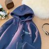 8XL Hoodie Pullover Loose Fit Simple Letter Print American Men's Clothing And Couple Fashion