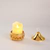2021 Creative Metal Ornament: Iron Art Incense Burner & Candle Holder for Indoor Use