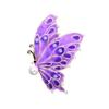 Brosche Schmetterling im Emaille-Stil, High-End Damenmode, Exquisite Insektenbrosche, Brosche mit leichtem Luxus-Design