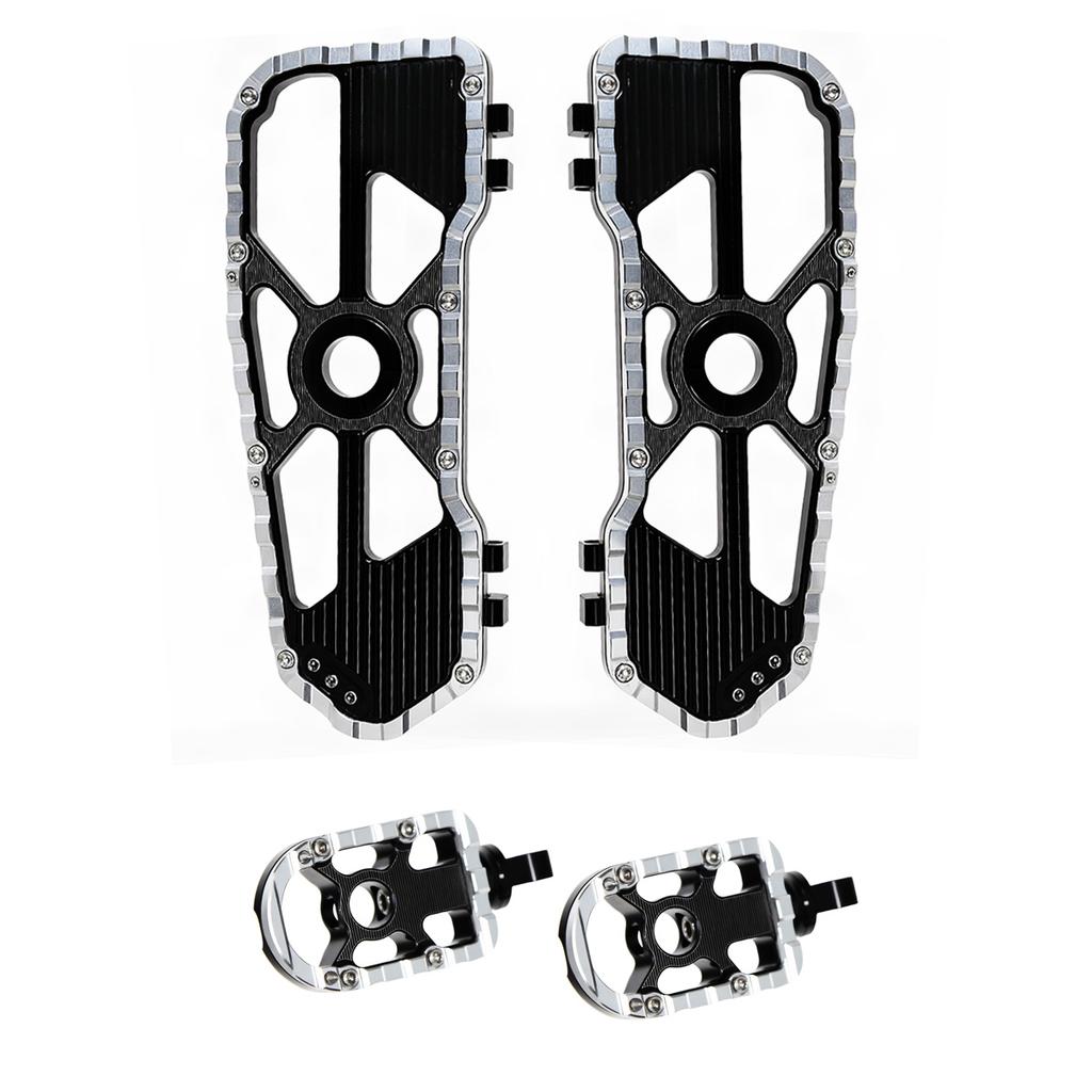Motorcycle Driver Passenger Floorboards For Harley Touring Street Glide Road Glide FLH/T FLHX FLTRX