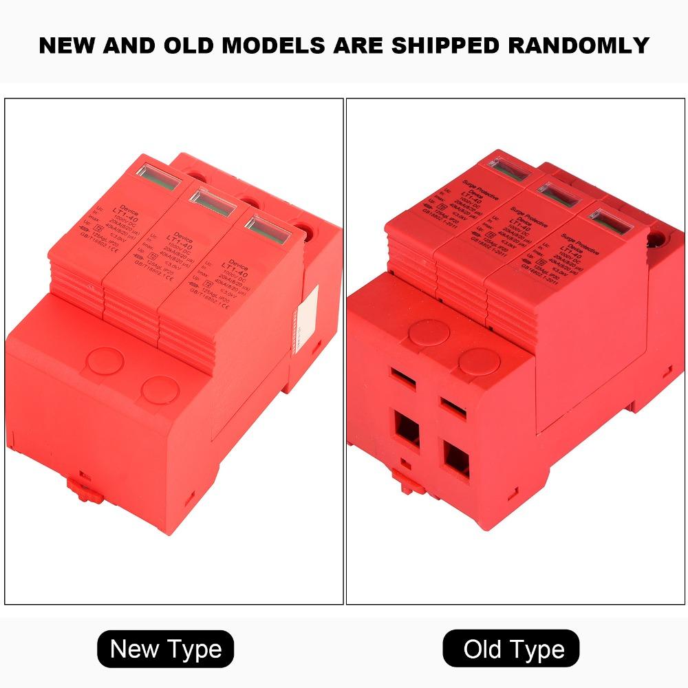 1000VDC Lightning Protection Arrester 40A Voltage Arrester Device  DC Power System