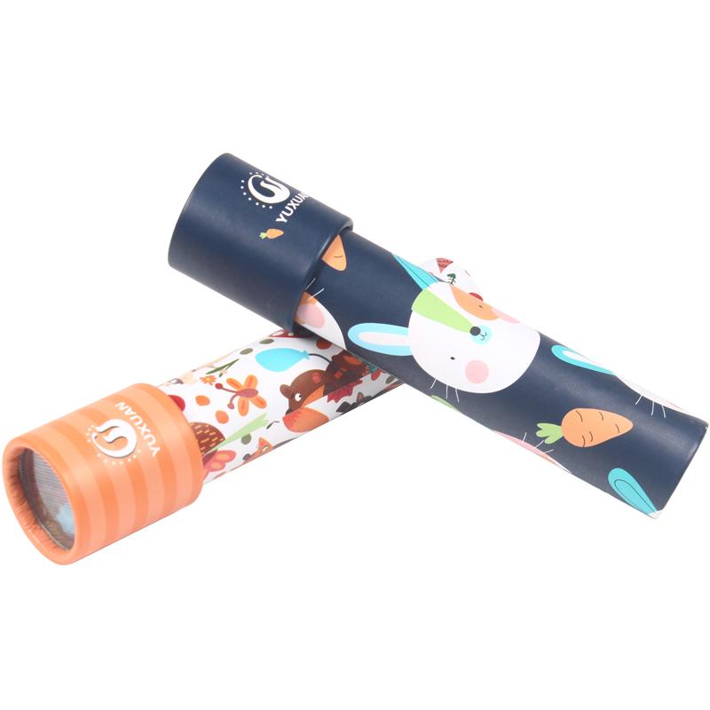 Jucărie caleidoscop rotativ Caleidoscoape Rotație Reglabilă Lume colorată fantezistă Caleidoscop logic interactiv pentru copii