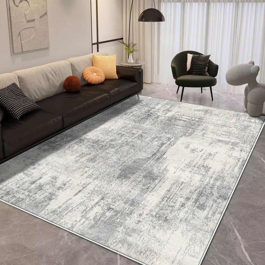 Light Luxury Splashing Ink Large Area Carpet Living Room Bedroom Decor Rugs Non-slip Floor Mat Lounge Rug Hotel Lobby Carpets