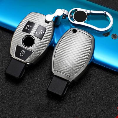 Car Key Case Cover Key Bag for Mercedes Benz A B C S Class AMG CLA GLC GLA W221 W205 W176 W204 Holder Shell Accessories Keychain