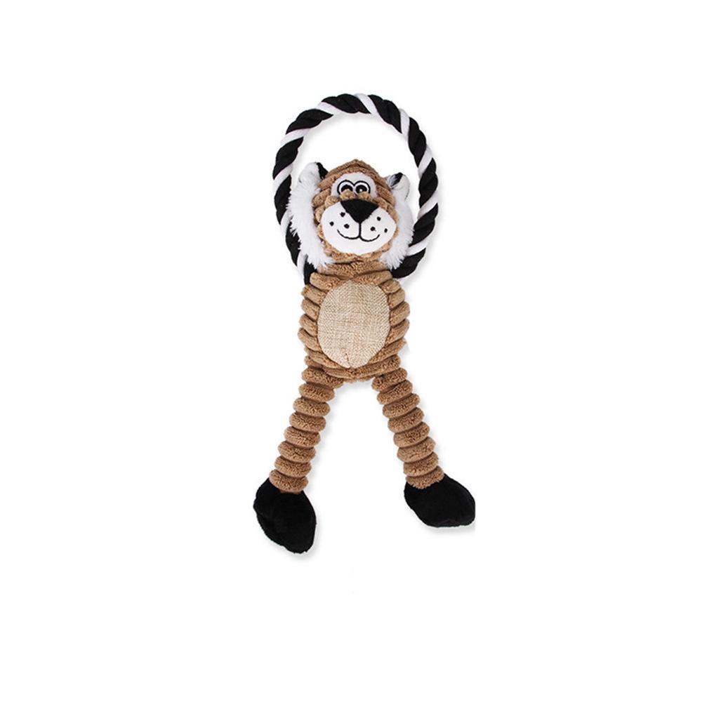 

Интерактивные игрушки для собак Пищащие игрушки Игрушки для питомцев для собак Жевательные игрушки Плюшевые игрушки для собак Прочная Забавная Пищащая игрушка для интерактивной игры 31cm