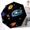 1pc Space Adventure Automatic Open/Close Umbrella with Windproof, 8-Rib Sturdy Canopy, , Outdoor Accessory, Ideal for Gifts Yy251117029