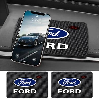 Nová 2026 Samolepka na auto Protiskluzová podložka do auta Palubní deska Telefon Silikonová protiskluzová podložka Pro Ford Focus Mondeo Kuga Fiesta MK7 Expl
