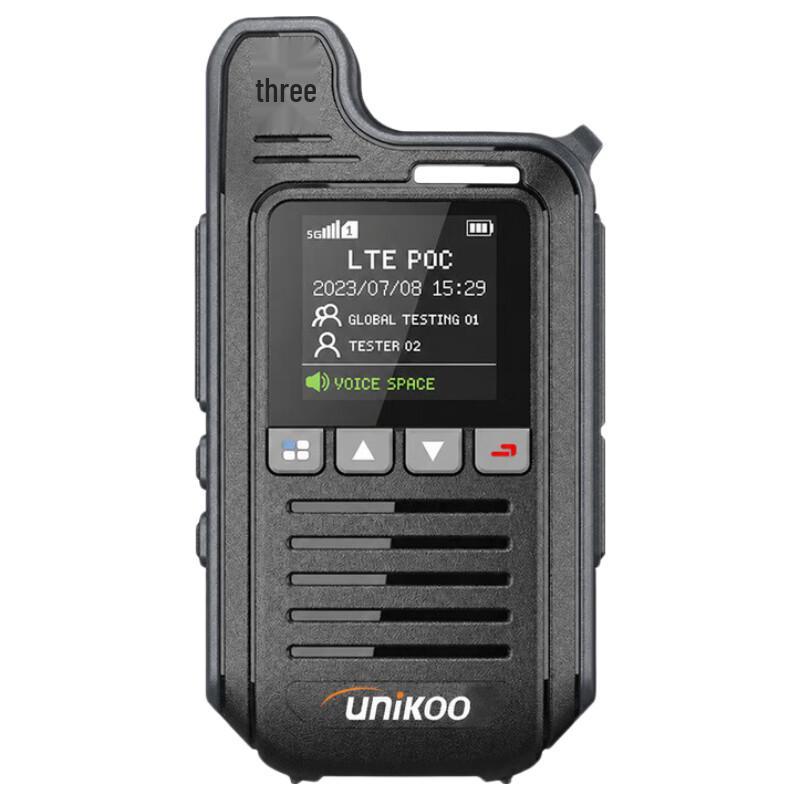 UNIKOO Obsidian 4G/5G Long-Range Network Walkie-Talkie (CN version)