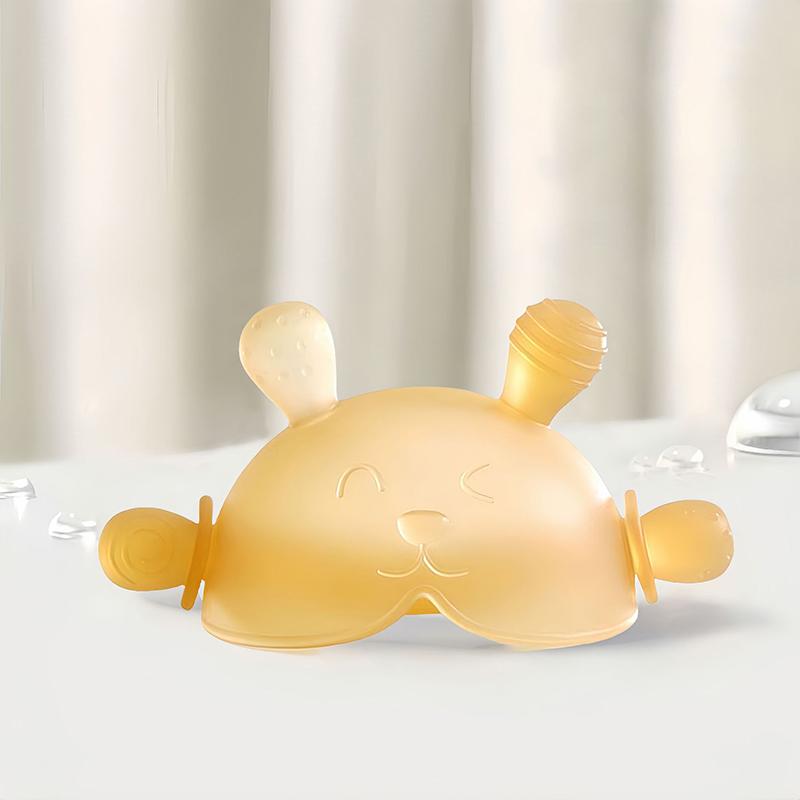 

1 набор палочек для скрежетания зубами для младенцев, гель для прорезывания зубов, силиконовая мерная ложка, пищевая, безопасная для приготовления и заморозки