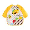 Bear Frog Cute Deer Elephant Owl Animal Print Baby Long Sleeved Bib Waterproof
