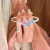 New Chinese Smart Jumping Carp Bracelet Palace Light Luxury Famous Style Special-shaped Enamel Gift Sweet and Chic Bracelet