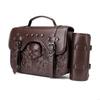28GC PU Leather Swing Arm Bag For Motorcycle Left Side Bags Saddlebags Scooters Side Back Bag Waterproof