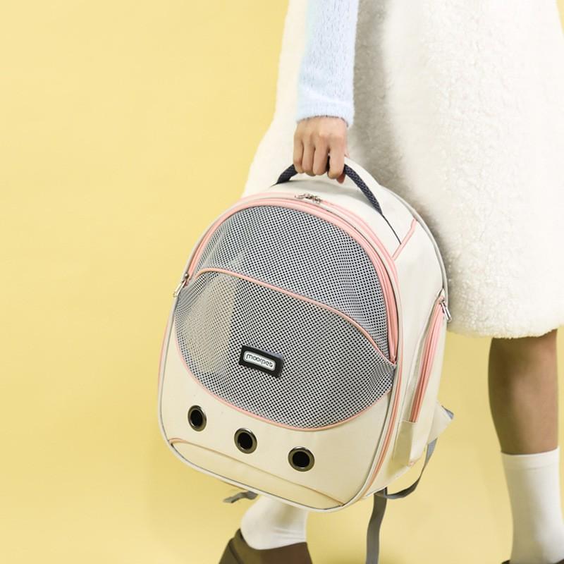 Pet Carrier Backpack Portable Cat Bag Breathable Travel Small Dogs Cats