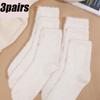 Candy Color Plush Mink Socks High Quality Soft Super Elastic Velvet Thicken Warm Winter Floor Fleece Mid-tube Stocking for Women