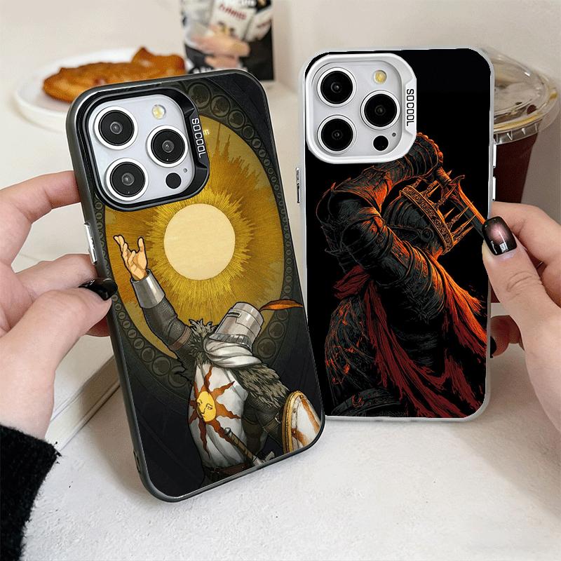 D-Dark S-Souls Game Shockproof Phone Case for iPhone 17 Air 16 16E 15 Pro Max 14 Plus 13 Mini 12 Back Cover Anti Fall Fundas