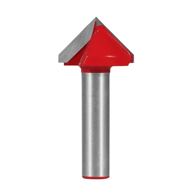 Accuracy Ground Carbides 3D Carving Bit V Shape D Shape Wood Sculpting Tool For Wood Plastic Material Removal