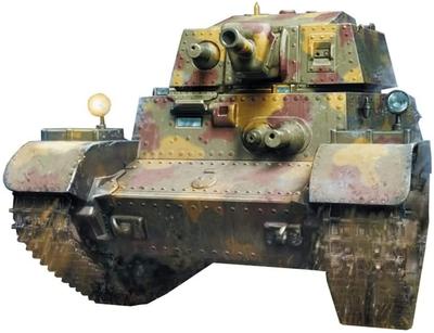 IBG 1/72 Hungarian Army 41M Turan II Medium Tank with 75mm Gun, Plastic Model Kit PB72048