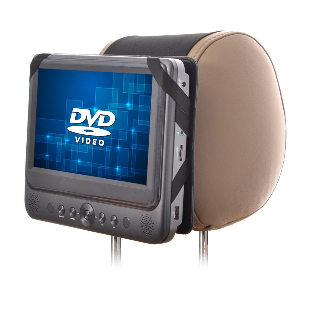 Wanpool Car Backseat Headrest Stand Designed to Fit Sony BDPSX910 Blu-Ray Portable Player and Other 9-Inch Portable Swivel-Screen DVD Players