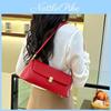Petit Sac Bandoulière Élégant en PU pour Femme avec Poche Intérieure Zippée pour le Bureau et les Sorties
