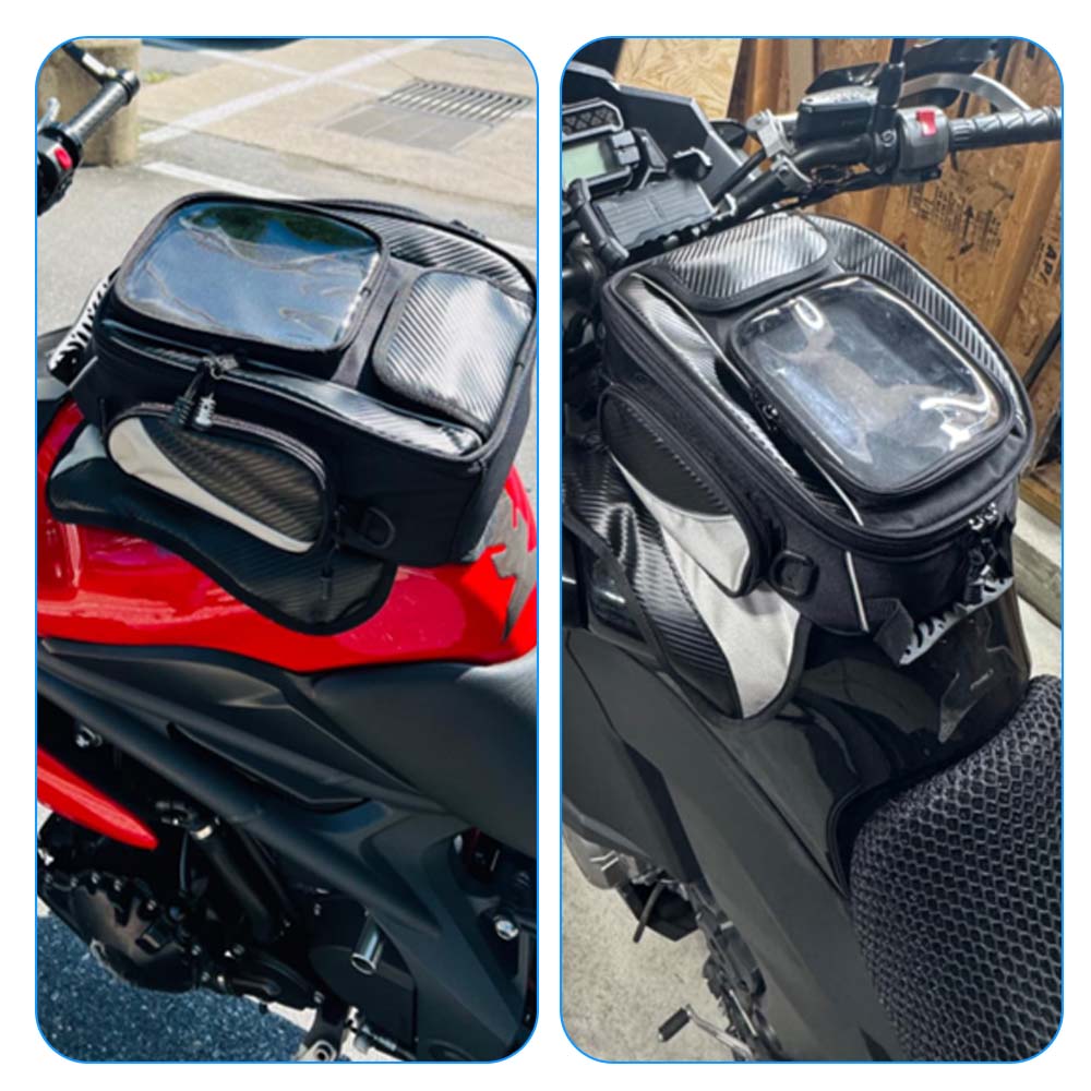 Motorcycle Fuel Bag Mobile Phone Touchable navigation bag Waterproof Tank Multifunctional Small Oil Reservoit Package Accessory