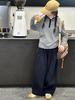 Autumn 2026 New Style: Girls' Striped Hoodie & Casual Pants Set - Trendy Sportswear for Middle School Students
