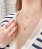 Hot Classic Europe Famous New 2023 Classic Popular Brand Set Women's Rose Jewelry For Party With Necklace With Pink Gold