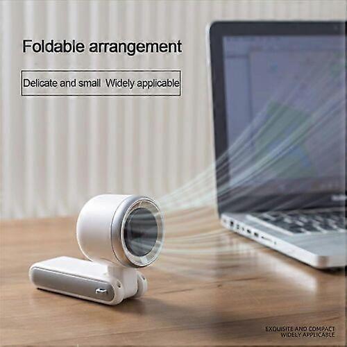 Regularlyk Portable Handheld Turbo Fan,Hand Folding High-Speed Turbine Fan