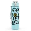 1PC It Is Not That Serious Text Print 750ml Color Plastic Sports Water Bottle Leakproof Flip Straw Lid Suitable for Sports Office Home Use