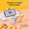 Small Mini Night Light Funny Sportsman Practical Suction Cup Lamp Changeable Shape Funny Button Beige